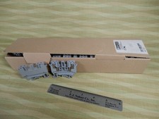 Phoenix Contact Gray UDK 4 Terminal Blocks Qty 50 NOS Feed-Thru 4 Position Screw