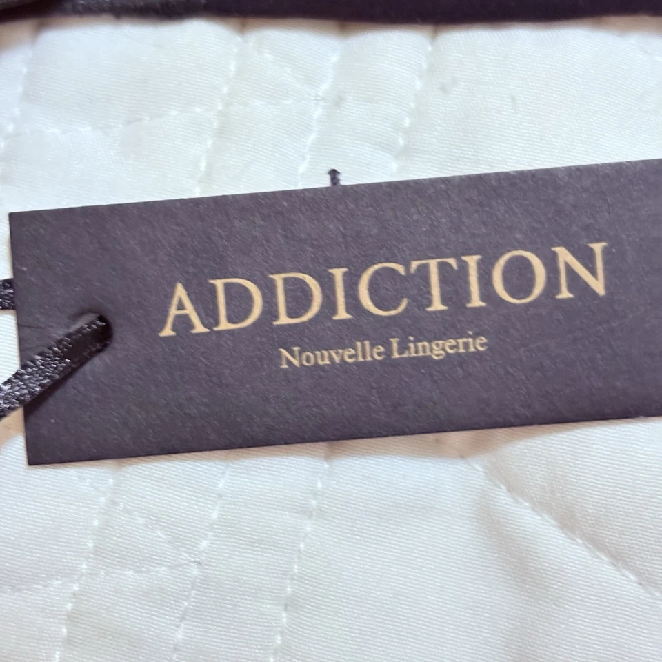 Sujetador con aros transparente negro lencería Addiction Nouvelle 34E nuevo con etiquetas  Foto 2 de 4