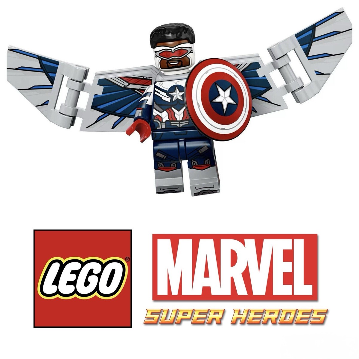LEGO Marvel Minifigures Series 1 Captain America/Falcon 71031