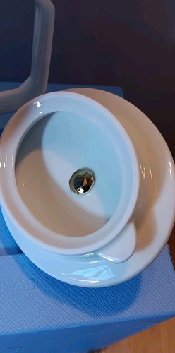 Swarovski x Rosenthal Signum Azure Porcelain Teekanne 2 P Teapot - Picture 13 of 24