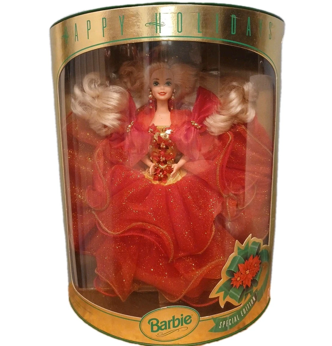 Mattel Holiday Barbie 1993 Year Manufactured Barbie Dolls & Doll
