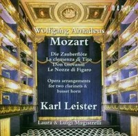 Opernarrangements FüR 2 Klarinetten & Bassetthorn | Wolfgang Amadeus Mozart | CD