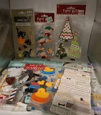 Lot of 6 Jolee's  Stickers + 4 Other Brands Selling As Pictured 