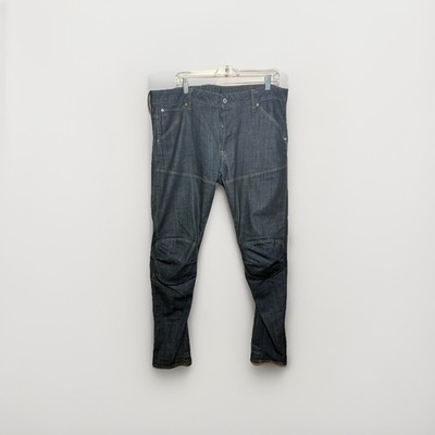 G-Star RAW 5620 3D Slim Jeans Men s 36x34 Dark Wash Designer Denim