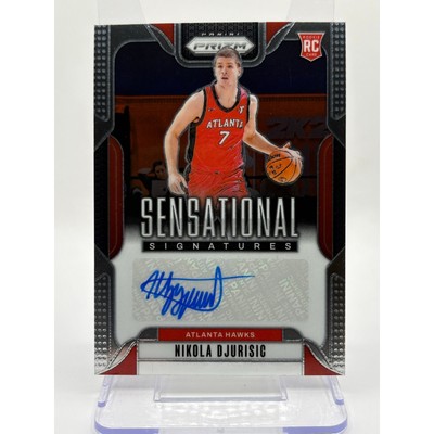 2024-25 Panini Prizm Nikola Djurisic Rookie Sensational Signatures