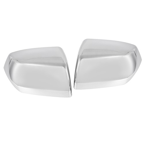 Chrome For 2021 & Up Chevy Tahoe Suburban GMC Yukon Mirror Covers Cap Overlay 2X - Picture 11 of 15
