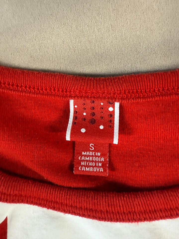 Top de pijama Target Mrs Clause rojo niñas S vacaciones de Navidad algodón manga larga Foto 3 de 4