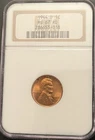 1944 D MS67 Red Lincoln Cent NGC