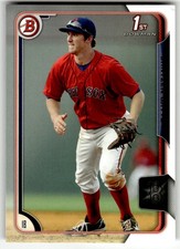2015 Bowman #BP57 Jantzen Witte 1st Prospects Boston Red Sox Baseball