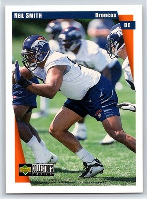 1997 Collector's Choice Neil Smith Denver Broncos #415