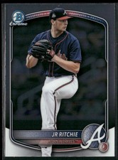 2025 Bowman Draft Chrome - JR Ritchie #BDC-199 - Braves