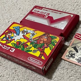 DONKEY KONG 3 Nintendo Famicom Japan Import Free shipping FedEx DHL Tested