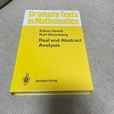 Real And Abstract Analysis