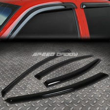For 00-05 Dodge Neon Srt-4 Smoke Tint Window Visor Shadesun Windrain Deflector