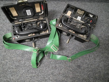 Original NVA Feldtelefon FF63 DDR  Telefon Grenztruppen Fernsprecher 2 Stk top Z