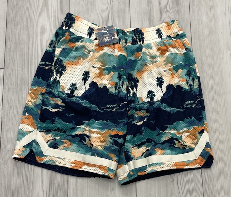Puma Venice Beach Basketball Short Men s Size Medium 685549-01 6190₽