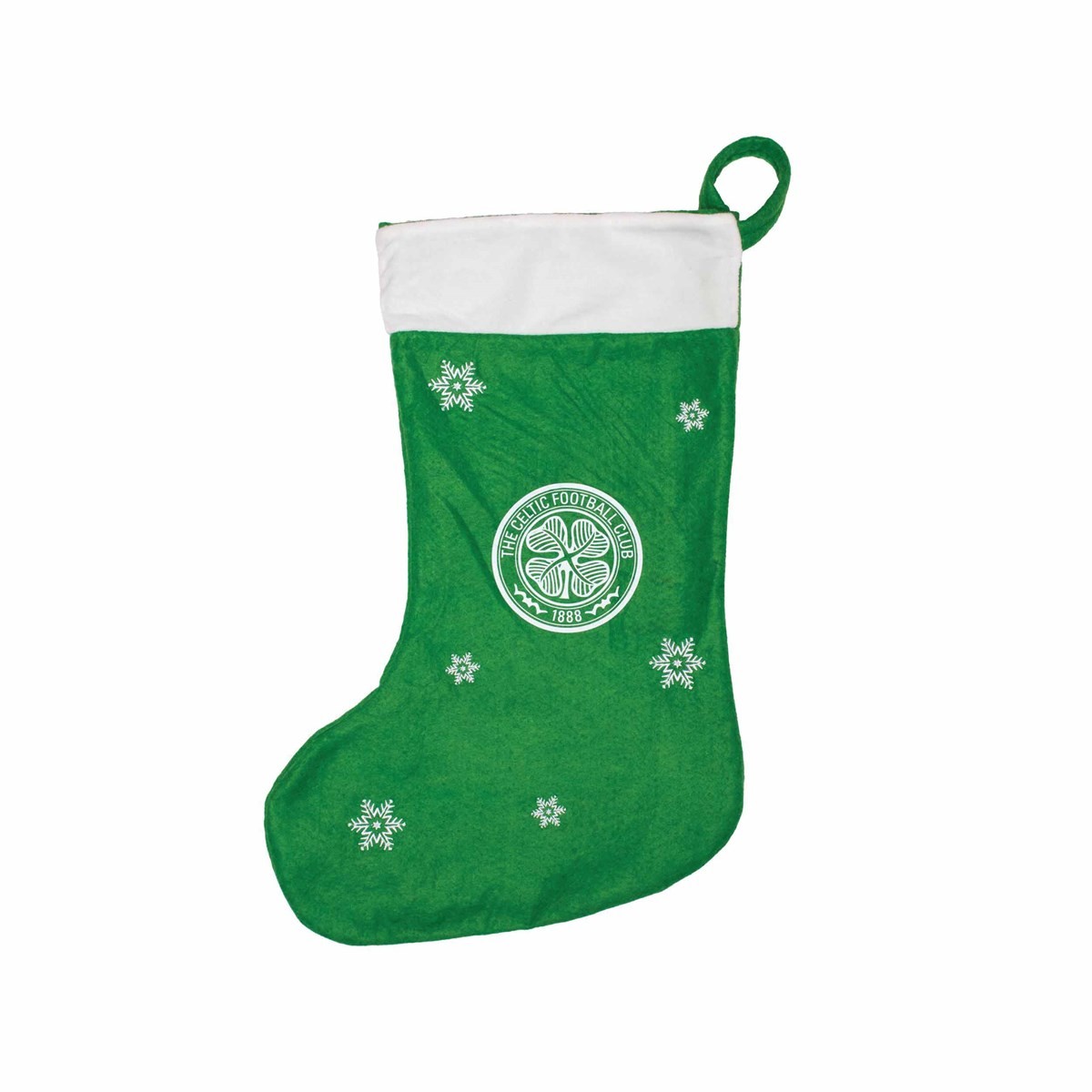 Celtic FC Snowflake Stocking, Christmas Ornaments & Stockings, Sports, Gift