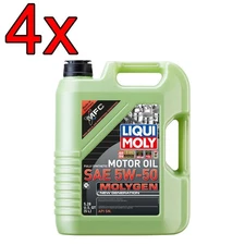 [Case of 4] LIQUI MOLY Molygen New Generation SAE 5W-50 Engine Motor Oil 5L