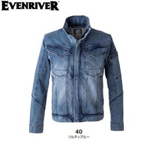 EVENRIVER USD1107 Stretch Denim Jacket JAPAN WORK WEAR