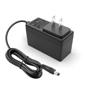 Alimentation en pédale de guitare, 9V DC 1A, BOSS PSA Adaptateur 5.5mm x 2.1mm, noir