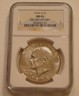 1974-D Eisenhower Dollar NGC MS 65 sparkling Frosty GEM BU BIG SKY HOARD Denver Eisenhower