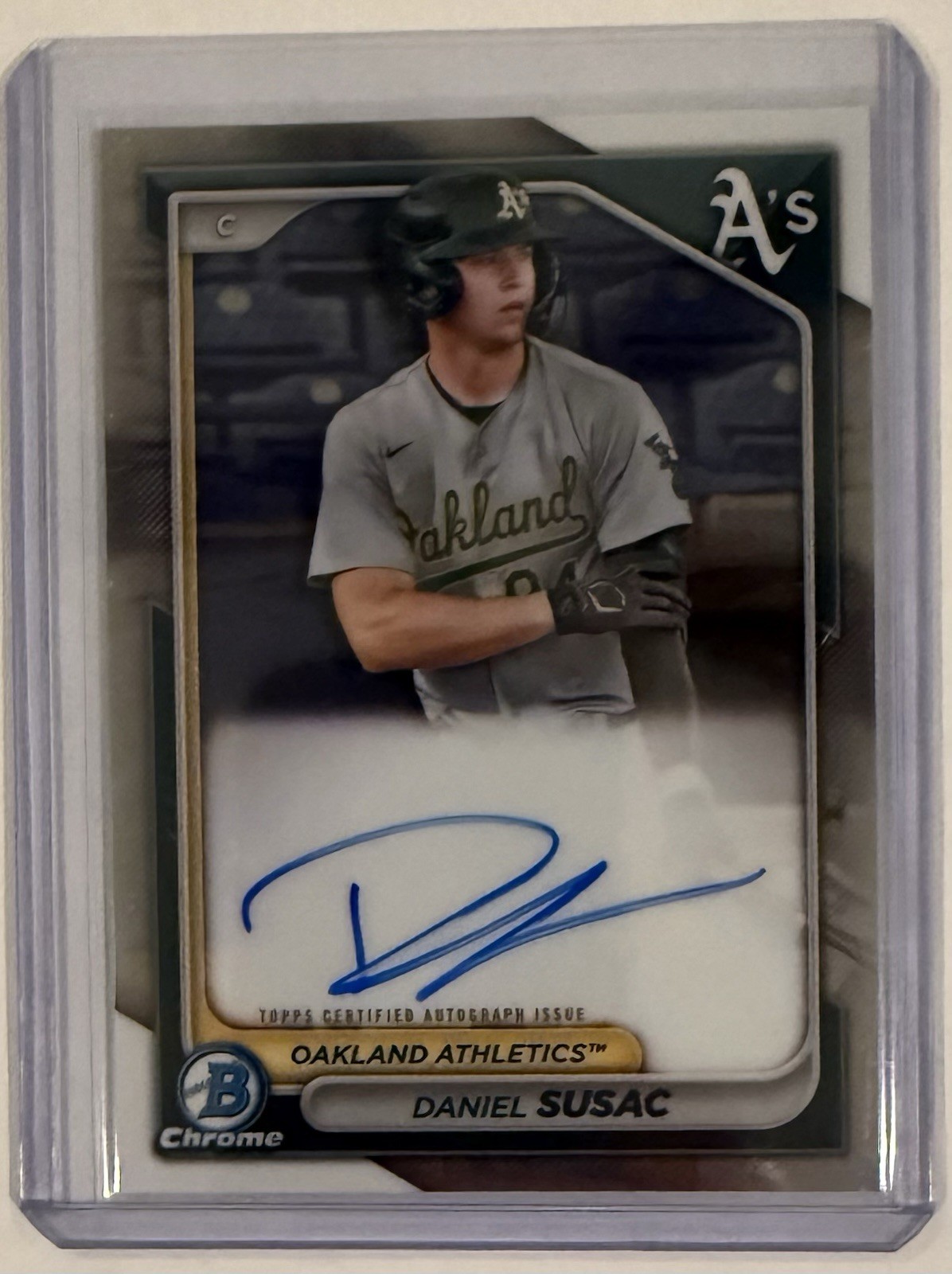 2024 Bowman Chrome Prospect Auto Daniel Susac #CPA-DS