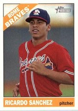 2015 Topps Heritage Minor League #92 Ricardo Sanchez Near Mint