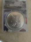 2021 Silver Eagle Type II $1 ANACS MS 70 First Strike 1 oz Silver Flag Core