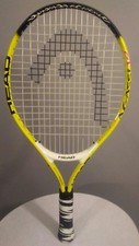 HEAD TI AGASSI 19 Tennis RACKET 3 5/8 YELLOW BLACK WHITE