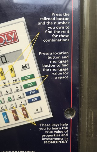 Your Personal Monopoly Advisor (1998) By Winning Moves, Calculator Inc Batteries - Picture 4 of 5