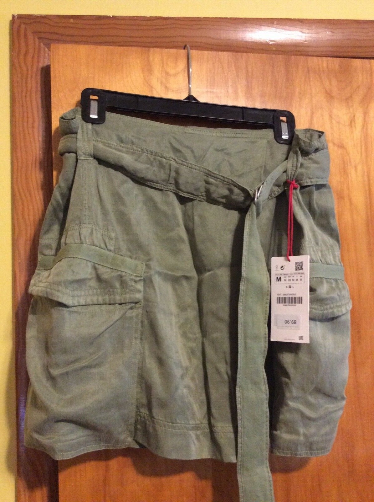 Zara SRPLS Cargo Skirt Medium NWT Sold Out