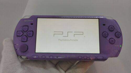 SONY PSP-3000 Console Lilac Purple Handheld system Playstation OEM Tested Good - Picture 2 of 15