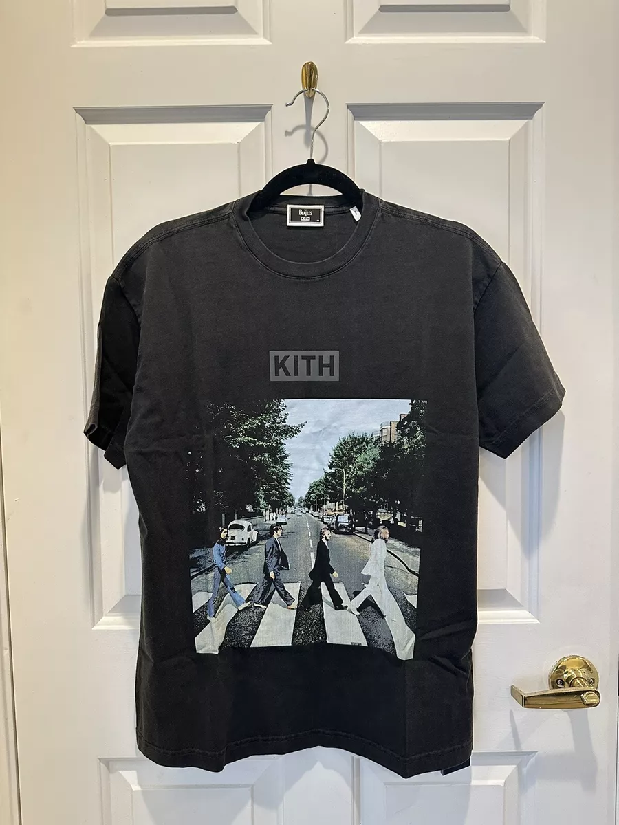 KITH FOR THE BEATLES - ABBEY ROAD VINTAGE TEE BLACK XS Ready to ship | eBay