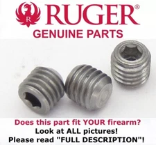 RUGER STAINLESS HEX Filler Screws Mark 1 2 3 4 Scope Base Mount MK IV 22/45 LITE
