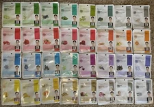Dermal Korea Collagen Essence Full Face Facial Mask Sheet (32 Combo Pack) New 