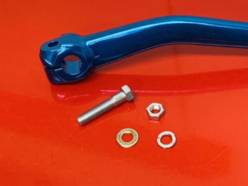 VESPA P125X P150X P200E BLAU KURZE VERSION KICKSTARTHEBEL MIT GUMMI UND SCHRAUBE - Bild 2 von 4