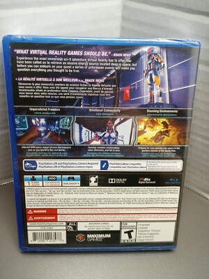Loading Human PS VR PS4 PlayStation Brand New Sealed