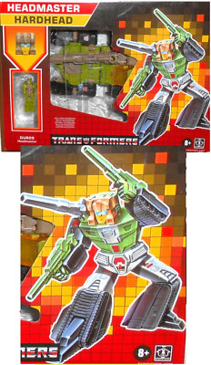 Transformers Headmaster HARDHEAD Duros walmart vintage 1987 reissue complete mib