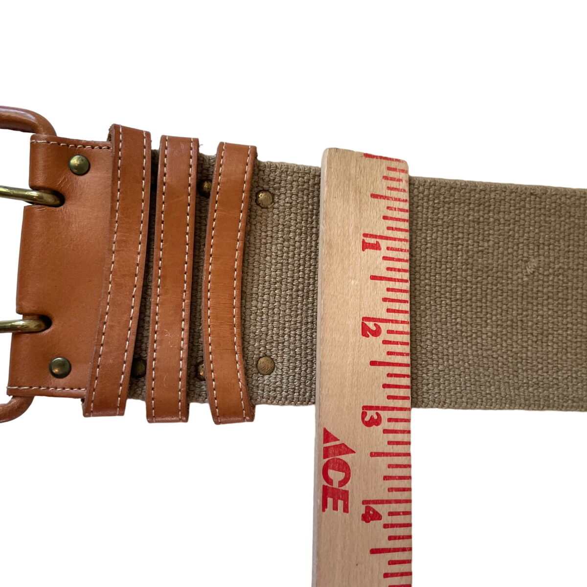 Christian Dior S16108 Leather & Canvas Belt S | eBay Christian Dior S16108 Leather & Canvas Belt S | eBay
