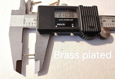 Rosetten Messingstifte 10 mm lang Top Qualität Basteln Basteln Nägel Polster