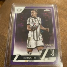 2023 Topps Chrome Lisa Boattin Purple /299