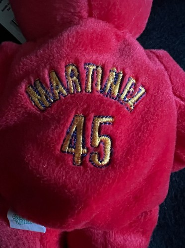 1999 SALVINOS Bammers Bear Boston Redsox #45 Pedro Martinez - Picture 4 of 4
