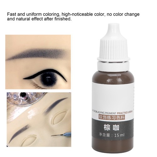 15ml Eyebrow Tattoo Pigment Microblading SemiPermanent Tattoo Ink