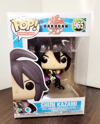 FUNKO Pop! BAKUGAN Battle Brawlers Shun Kazami #965 Animation Collectible Figure
