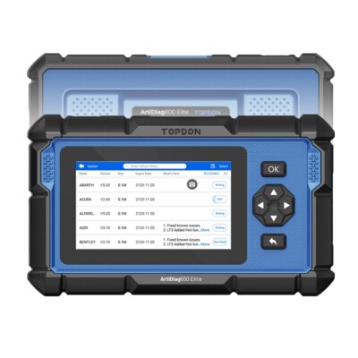 TOPDON AD600 Elite OBD2 Car Scanner 4 System ABS SRS Diagnostic Tool Code Reader