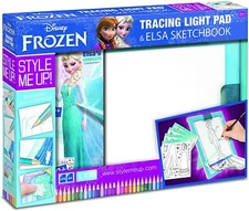 Frozen 2031 Tracing Light Pad and Sketchbook Playset