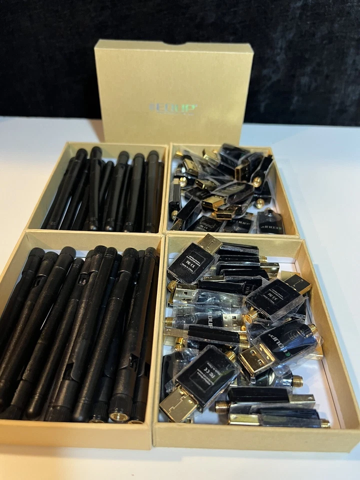 EDUP 600 Mbps Dual Band Wireless USB WIFI NETWORK ADAPTER with Antenna 802.11AC - Image 4 of 4