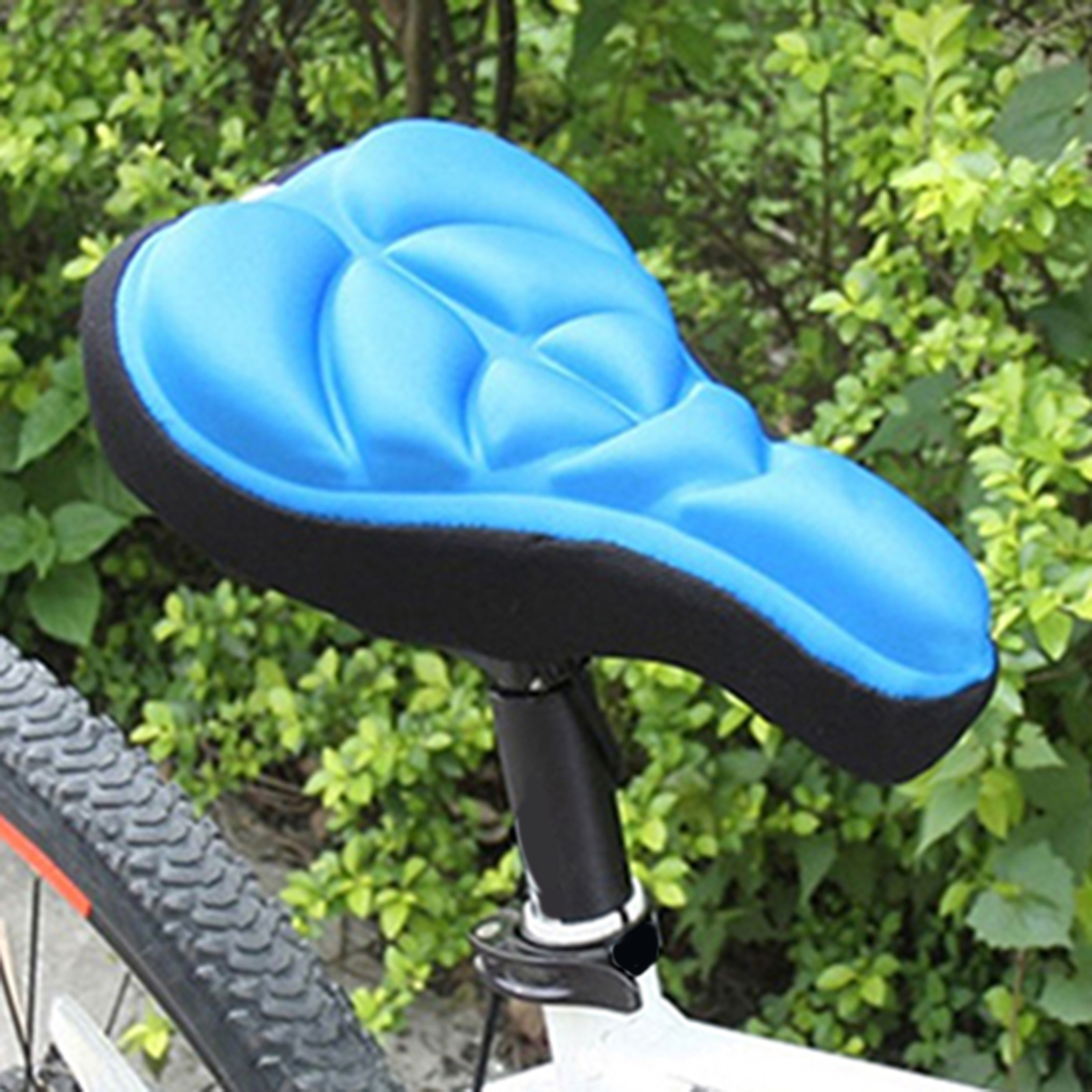 Bicycle Seat Cushion Soft Elastic Comfortable Padded Bicycle Saddle