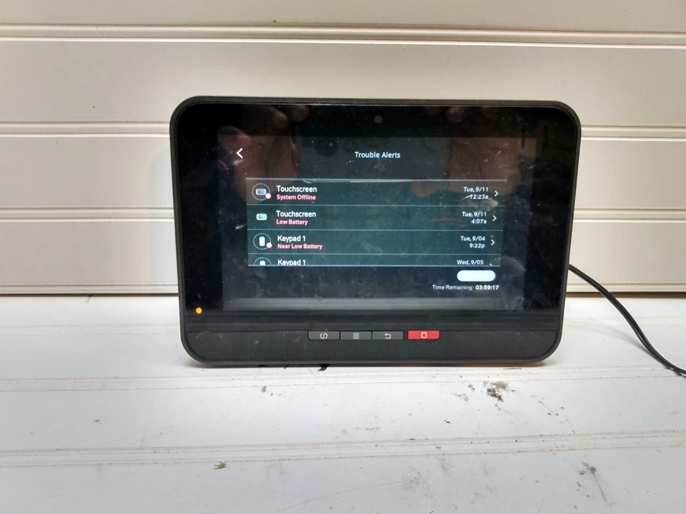 XFINITY Technicolor iControl TCA203COM Automation Touchscreen Replacement Panel - Image 4 of 4