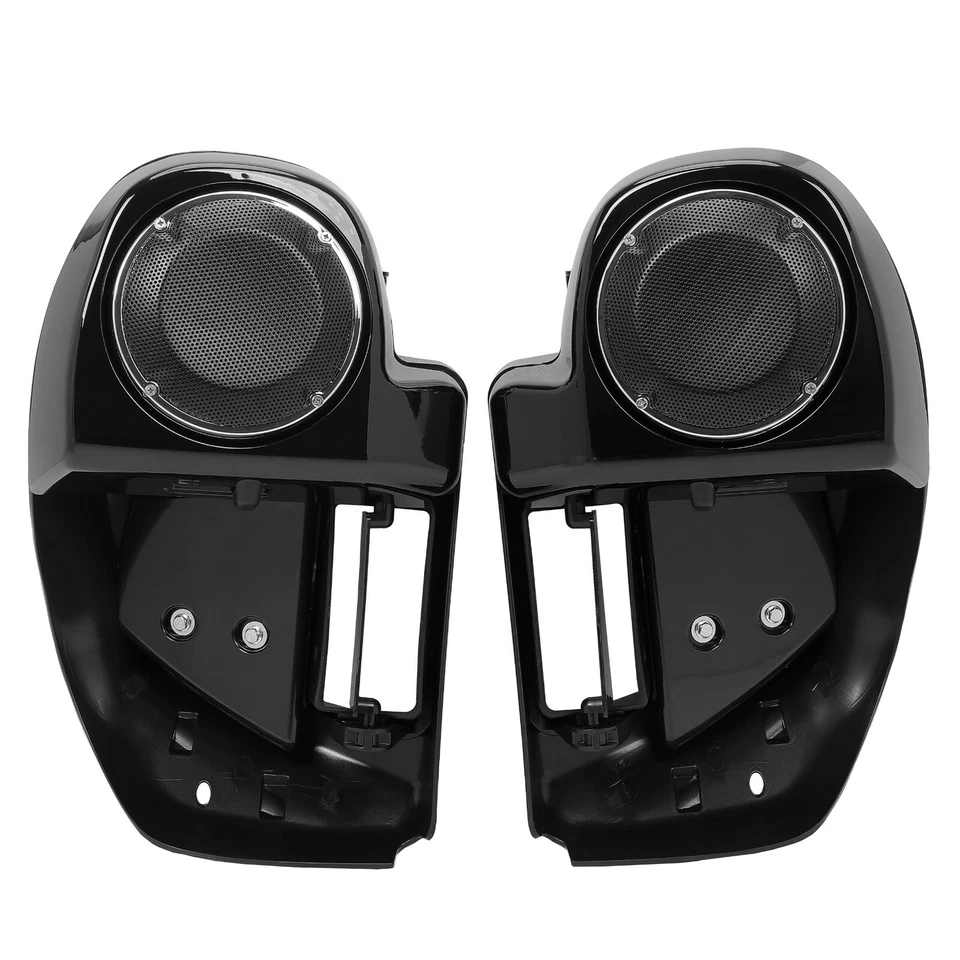 Carenado ventilado inferior 6,5" altavoz caja pod para Harley Road King Glide 14-2024 22 Foto 2 de 4